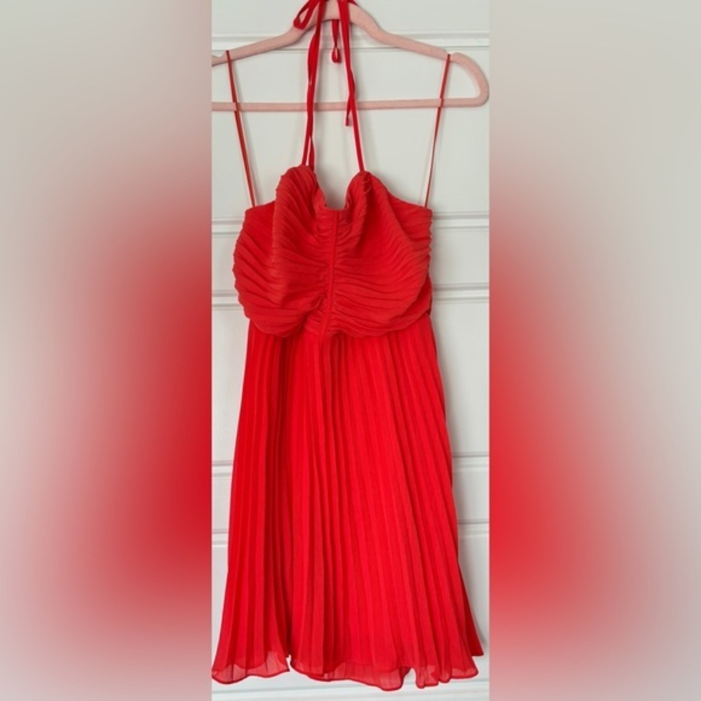 NWT • Promesa • Boutique Red Flowy Summer Dress • Small • Cocktail • Mini